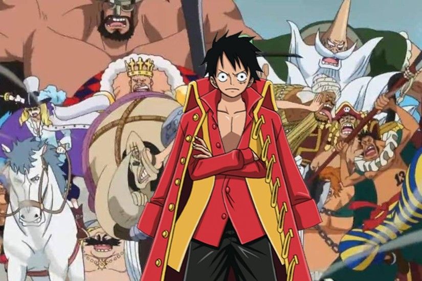 One Piece 800 Manga Chapter ã¯ã³ãã¼ã¹ Review -- Luffy's Fleet Army Vs Fujitora  Finale