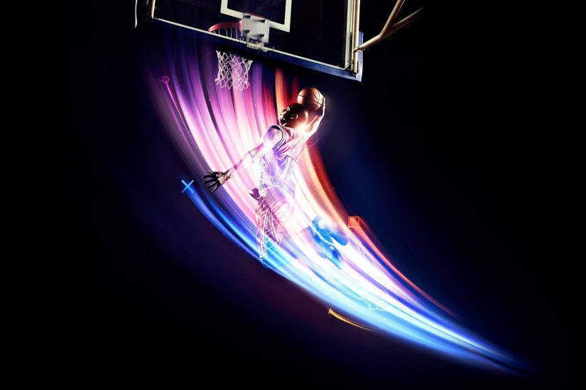 Basketball ball in fire and water Awesome Basketball Wallpapers HD.