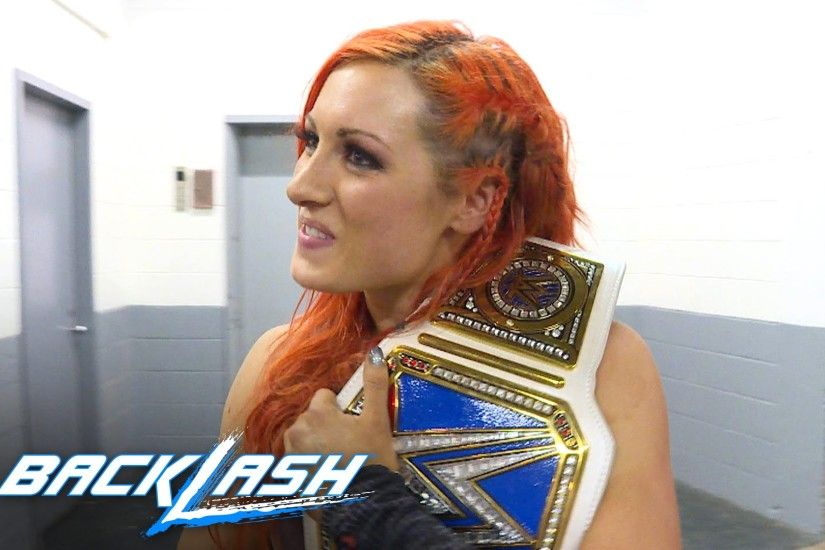 Becky Lynch's SmackDown Women's Championship is coming to bed with her:  Backlash 2016 Exclusive - YouTube