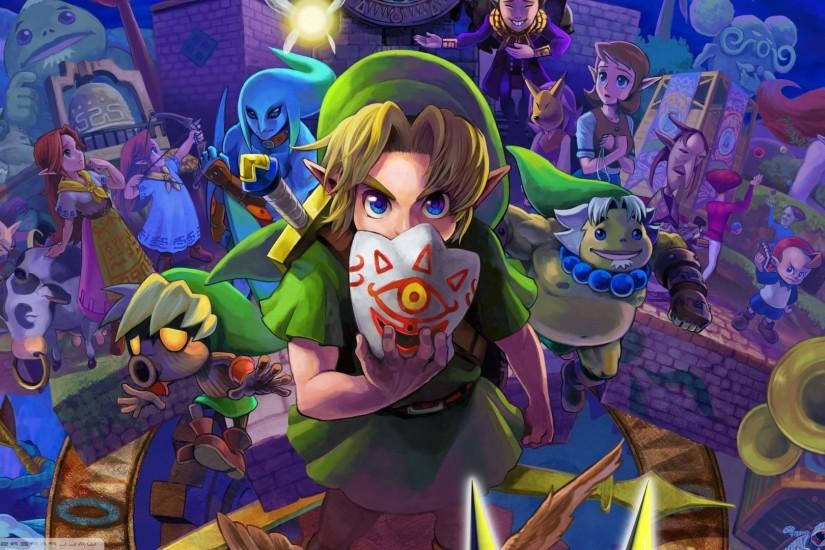The Legend Of Zelda, The Legend Of Zelda: Majora's Mask, Video Games,  Nintendo, Link Wallpaper HD
