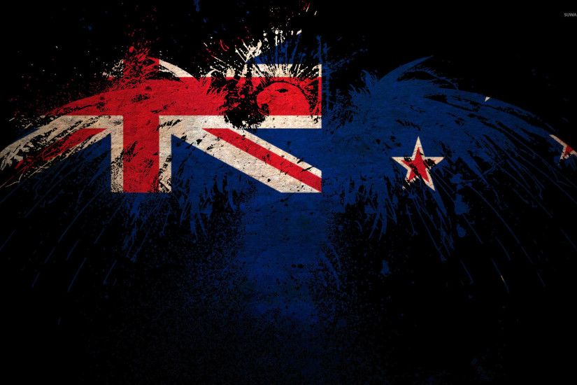 Flag of New Zealand wallpaper