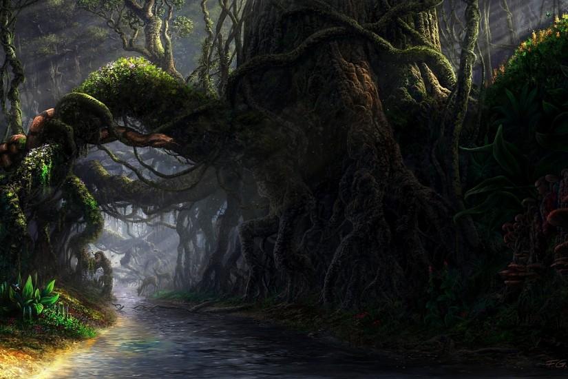 ... fantasy forest landscape wallpaper phone and wallpapers full hd on  fantasy category similar with anime at