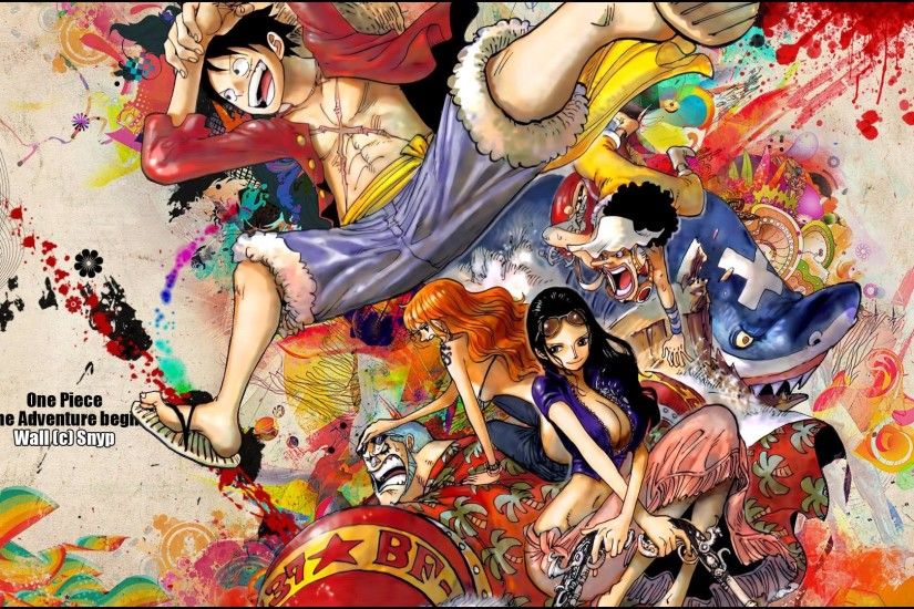 Funky One Piece HD Wallpaper 1920x1080