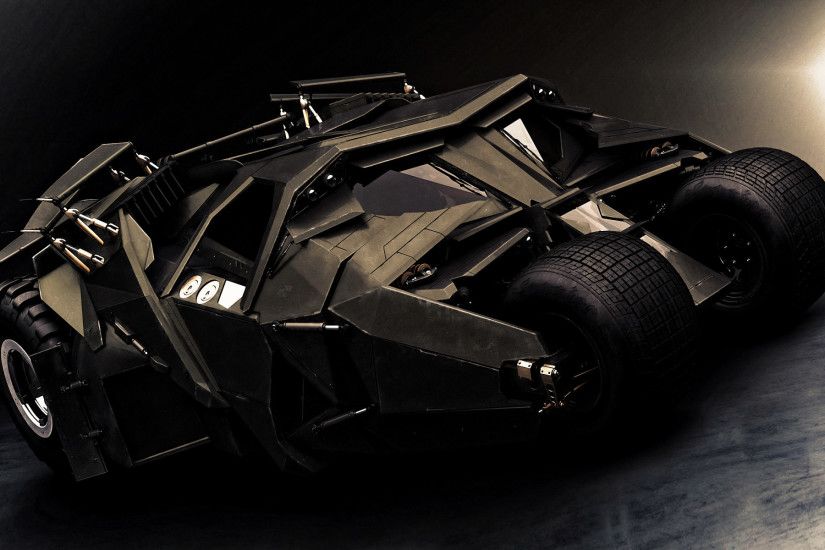 Movie The Dark Knight Vehicle Car Batmobile Tumbler Wallpaper