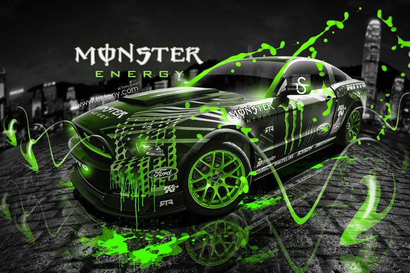 Monster Energy Ford Mustang GT Fantasy Acid Car 2013 Â« el Tony