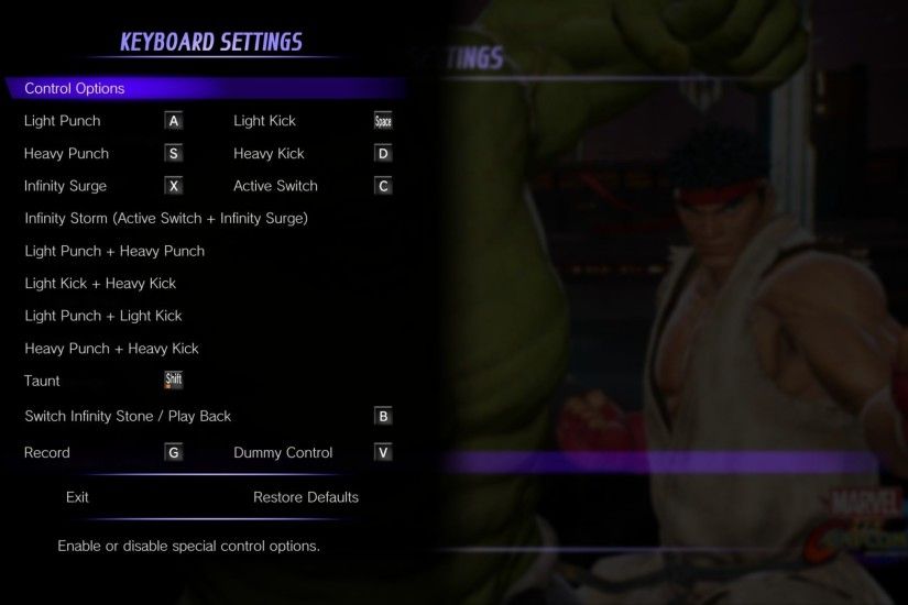 The default keyboard settings aren't what I'd call ideal (if you really  want to play on keyboard), but rebinding is simple enough and you've got  every “ ...