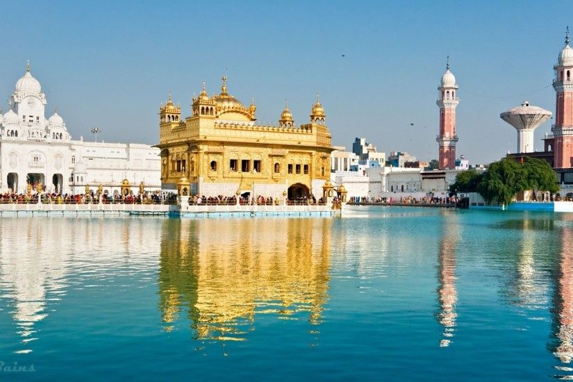 The Harmandir Sahib Temple is formally known as the Golden Temple. It is  the holiest Sikh gurdwara located in the city of Amritsar, Punjab, India.