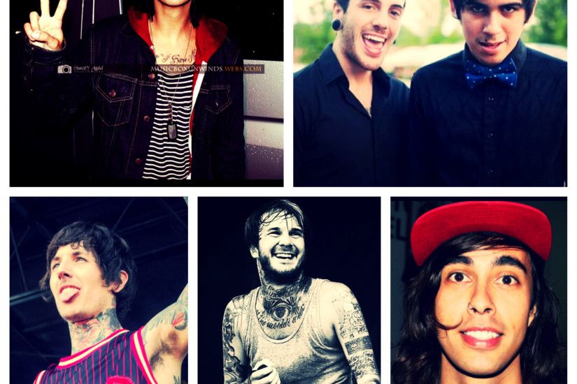 My favorite picture I made Kellin Quinn from Sleeping With Sirens, David  Escamilla and Andy