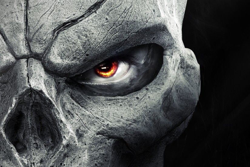 Video Game - Darksiders II Skull Dark Eye Wallpaper