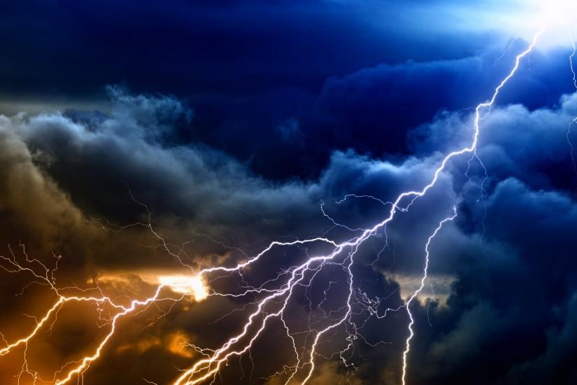 Lightning storm rain clouds sky nature thunderstorm wallpaper | 1920x1200 |  953185 | WallpaperUP