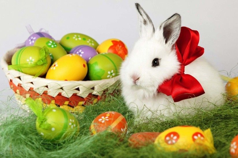Easter Bunny And Eggs 1920Ã1200 Holiday Wallpaper | Cool PC Wallpapers