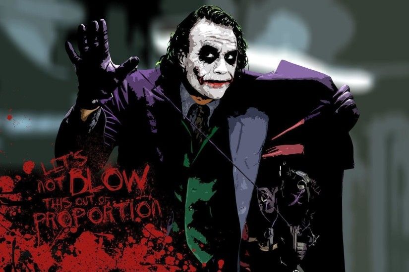 Heath Ledger Joker HD Wallpaper 1920x1080