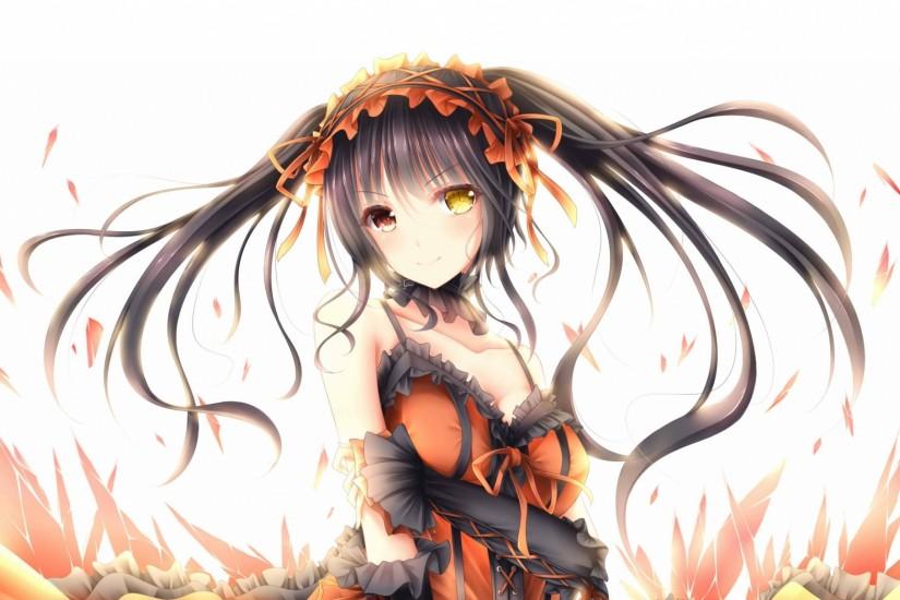 Preview wallpaper date a live, anime, girl, dress 2048x1152