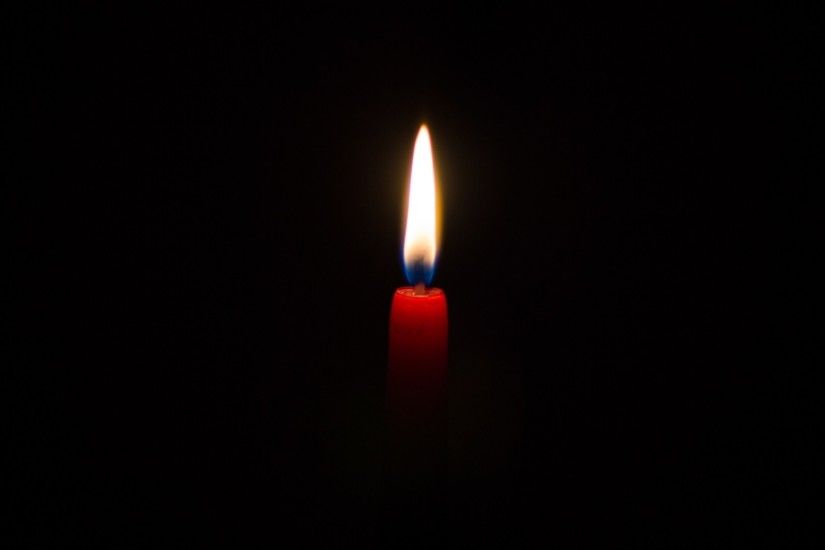 1920x1080 Wallpaper candle, flame, wax, dark background