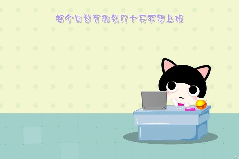 Cute Cartoon Cat Wallpaper : Cool Background HD