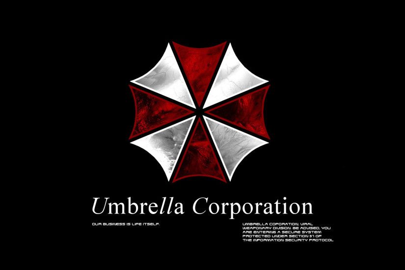 Resident Evil Wallpaper Umbrella (2) .