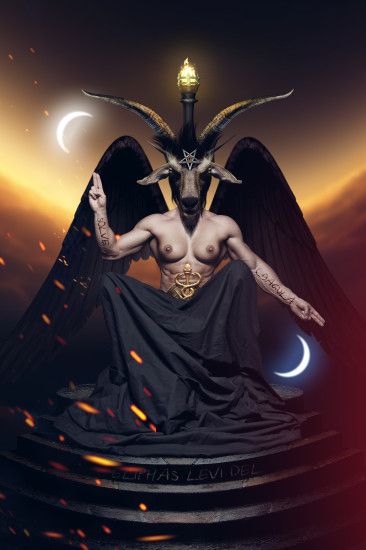 Baphomet Picture iPhone Wallpaper for iPhone 4 and