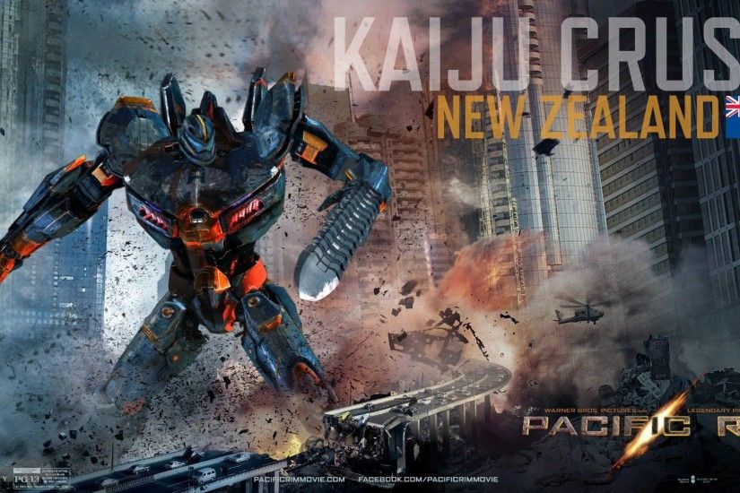 Pacific Rim Wallpaper Kaiju Crush