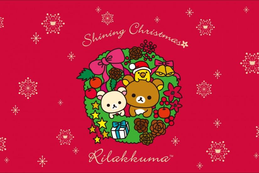 New 2015 Rilakkuma Christmas Wallpaper