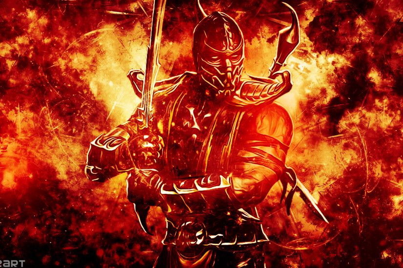Mortal Kombat Scorpion Wallpaper by DanteArtWallpapers