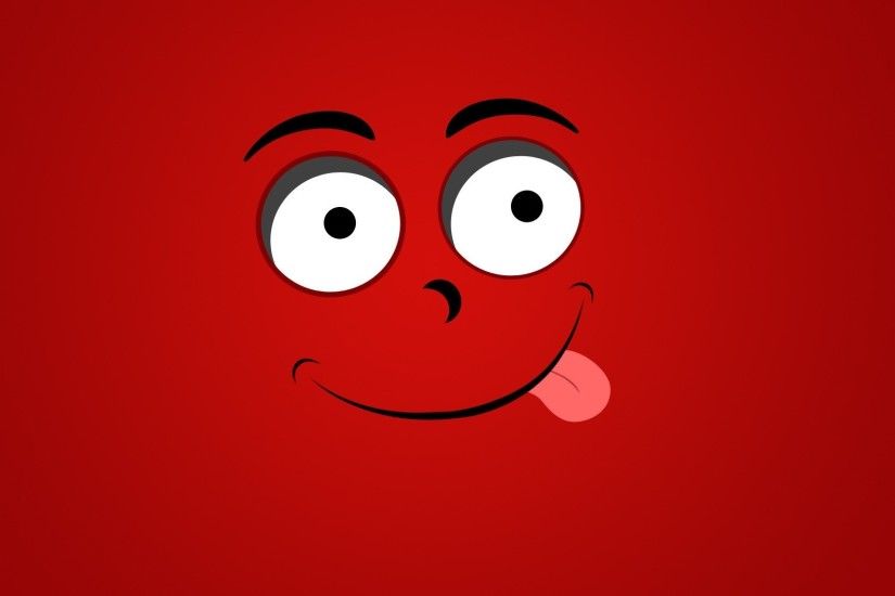 Red Color Funny Smiles Picture http://wallpapers.ae/red-color