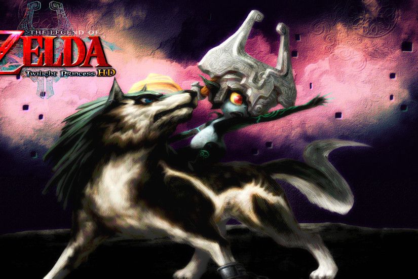 ... Zelda: Twilight Princess HD - Wolf Link Wallpaper by DaKidGaming
