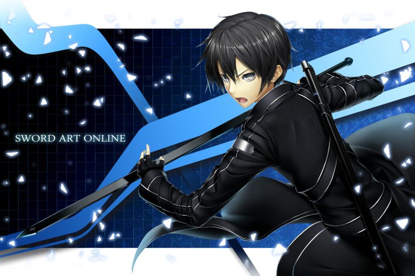 Sword Art Online, Kirito, Sword, Sao