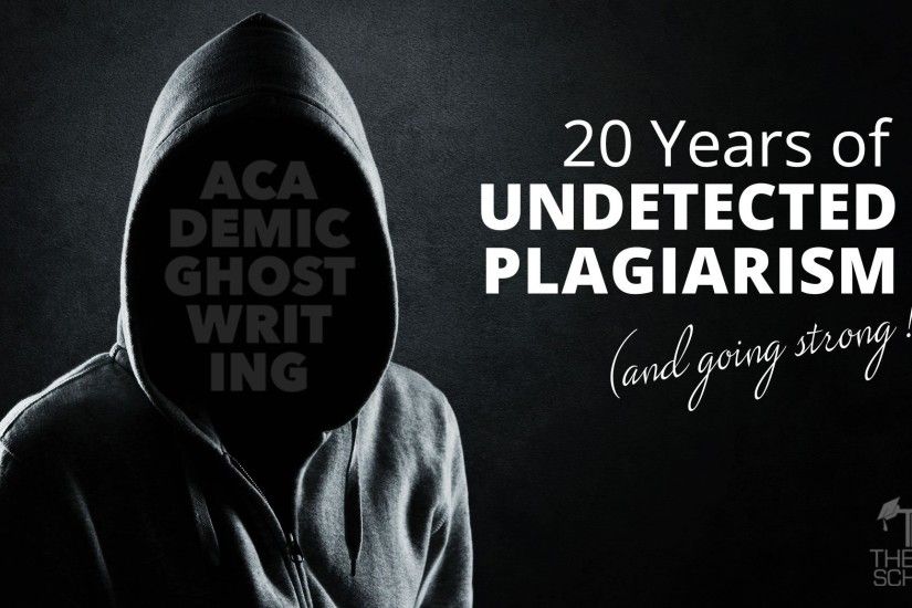 Academic Ghostwriting: 20 Years of Undetected Plagiarism (and going strong!)