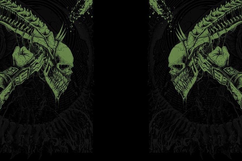 Movies predator science fiction Alien fan art black background H_R_ Giger  wallpaper | 1920x1080 | 199468 | WallpaperUP
