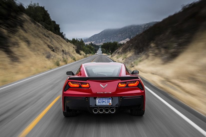 2014 Red Chevrolet Corvette Stingray Red Motion wallpapers and stock photos