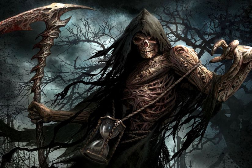 Dark - Grim Reaper Wallpaper