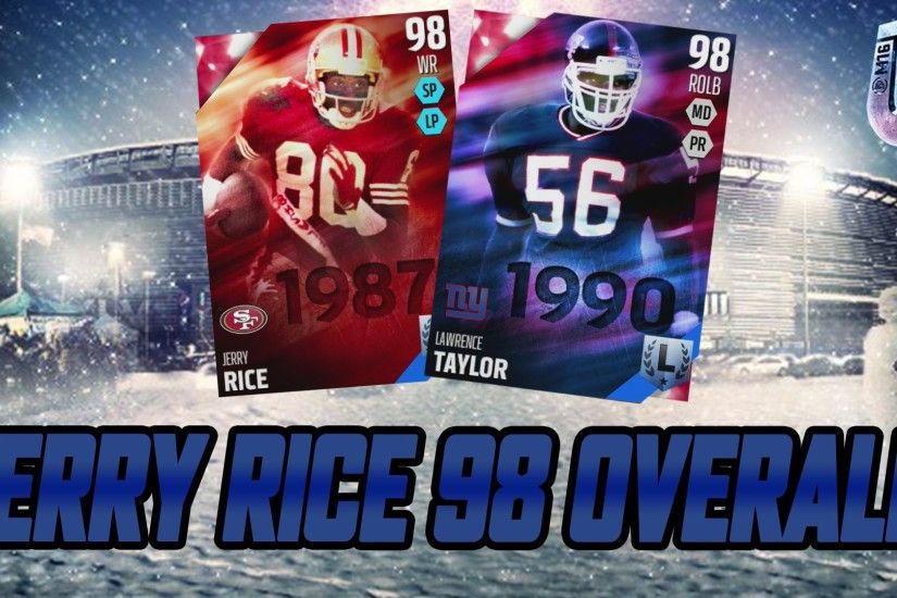 JERRY RICE 98 OVERALL! OMG GIFT REVEAL DAY 2! - Madden 16 Ultimate Team -  YouTube