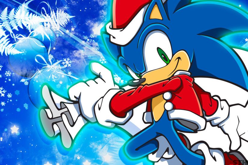 Christmas Sonic Wallpaper by SonicTheHedgehogBG Christmas Sonic Wallpaper  by SonicTheHedgehogBG