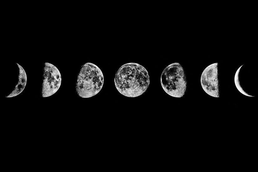 Moon Phases Wallpapers Hd Full Wallpaper Desktop Res 1920x1200px