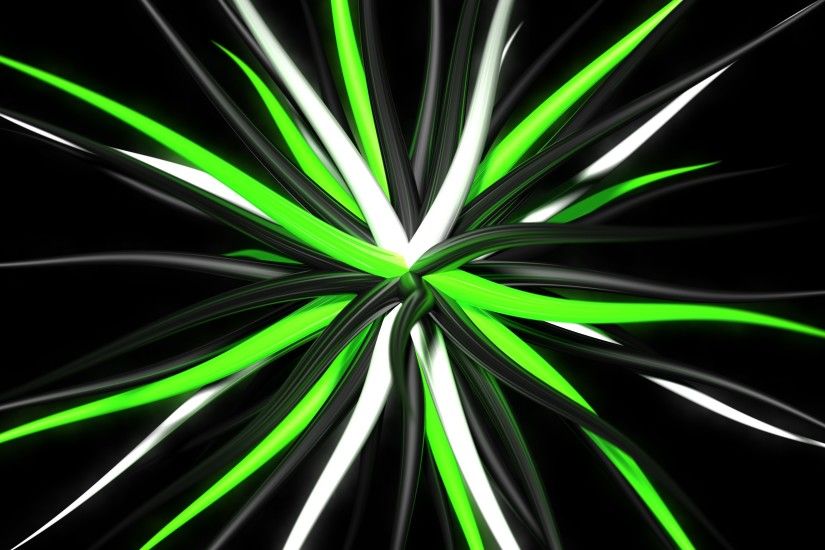 abstract, Digital Art, Black Background, Green, 3D, Tentacles, Artwork  Wallpapers HD / Desktop and Mobile Backgrounds