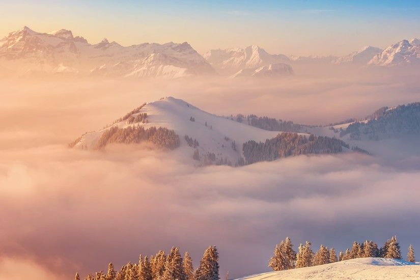 landscape, Mist, Snow, Trap Nation, Demon Wallpapers HD / Desktop and  Mobile Backgrounds