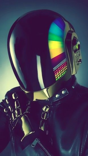 Preview wallpaper daft punk, style, music 1440x2560