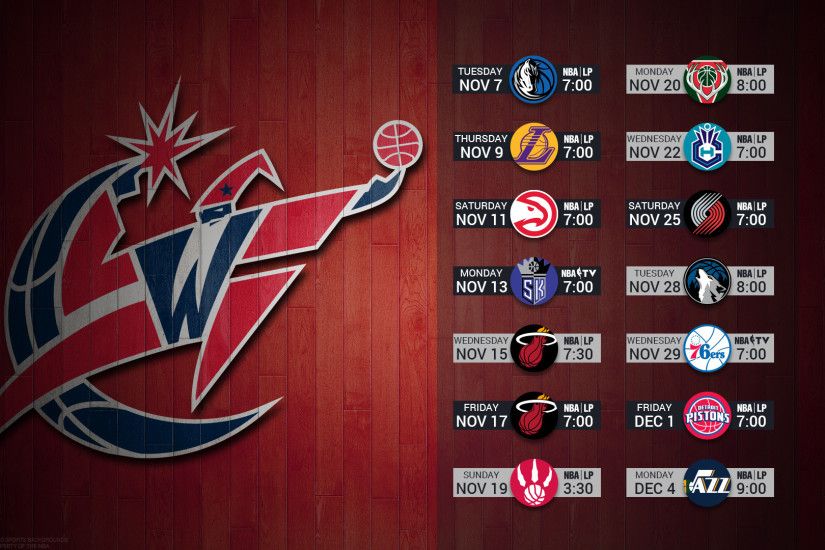 Washington Wizards 2017 nba basketball logo wallpaper pc desktop computer