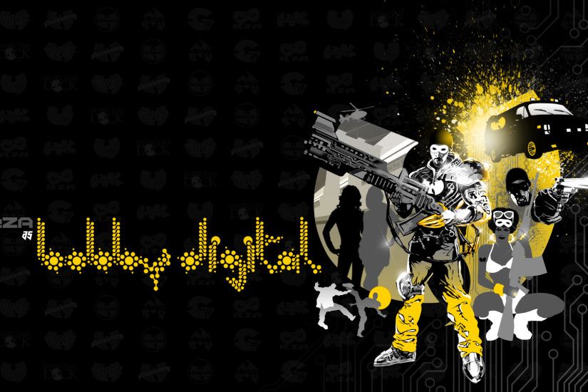 ... uLtRaMa6nEt1cART Wu-Tang Clan Logos: RZA as Bobby Digital by  uLtRaMa6nEt1cART