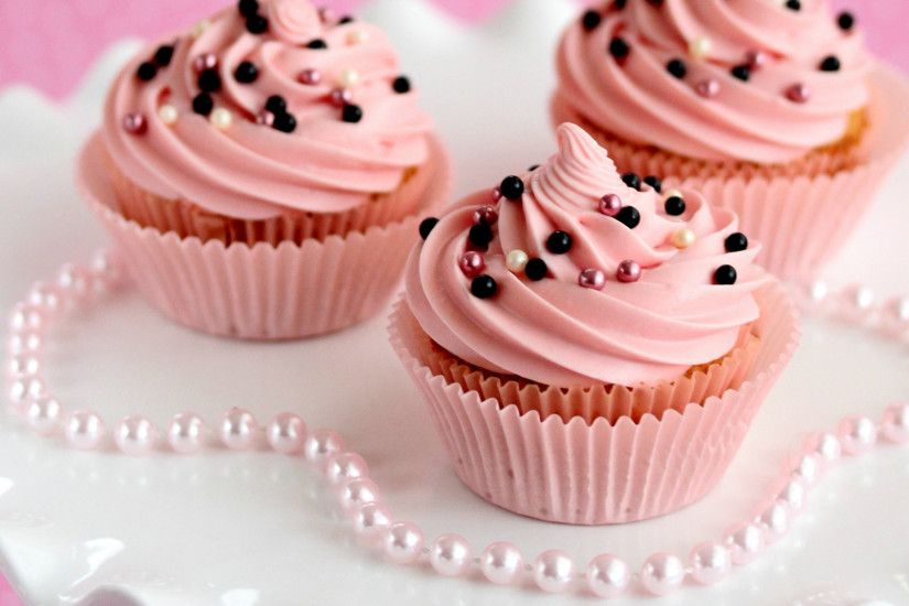Pink Pearl Cupcakes