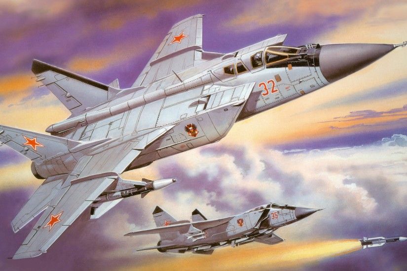 mig 31 jet fighter aircraft 4k ultra hd ...