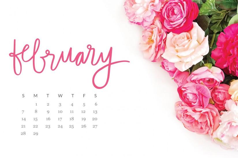 Desktop Calendar: February – Ashlee Proffitt