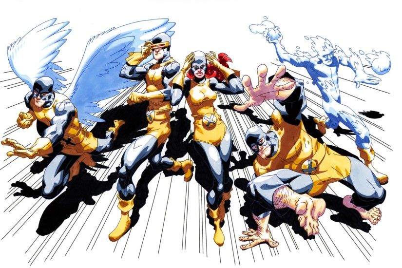 Comics - X-Men Angel Cyclops Iceman (X-Men) Wallpaper