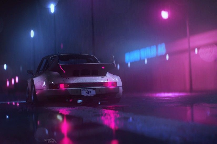 Video Game - Need for Speed (2015) Vaporwave Wallpaper
