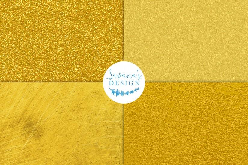 Gold Foil Backgrounds – Digital Background Paper