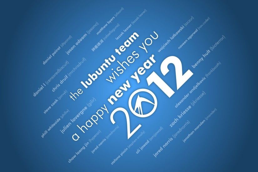 Lubuntu 2012 wallpaper