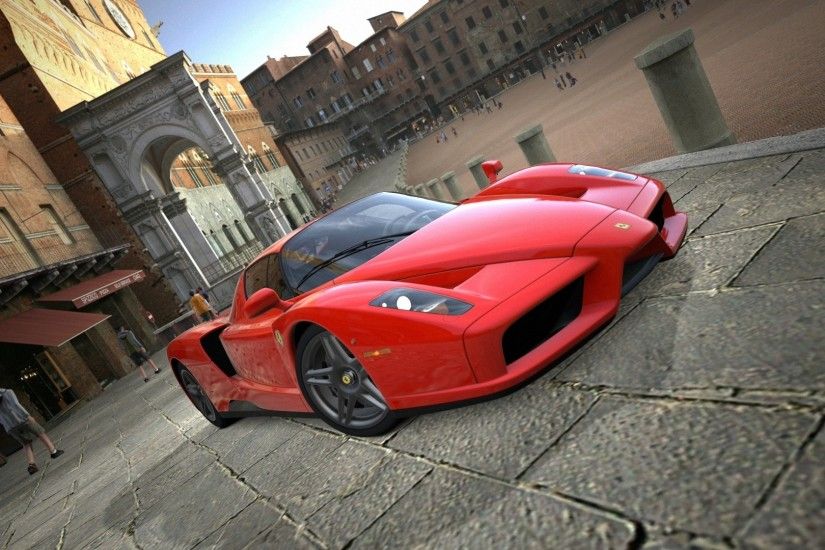 Ferrari Enzo Sports Car HD Wallpaper