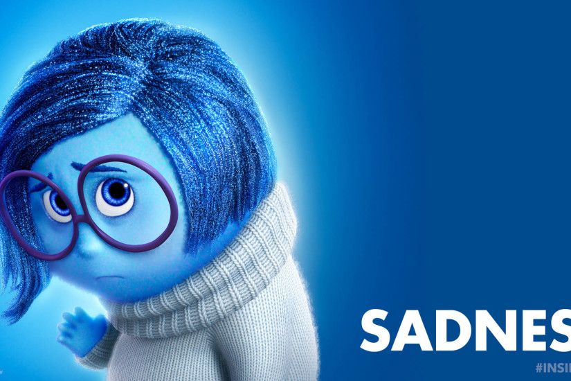 Inside Out character: Sadness - Disney Pixar 1920x1080 wallpaper