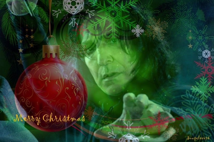 Merry Christmas - Severus Snape Wallpaper (17891261) - Fanpop
