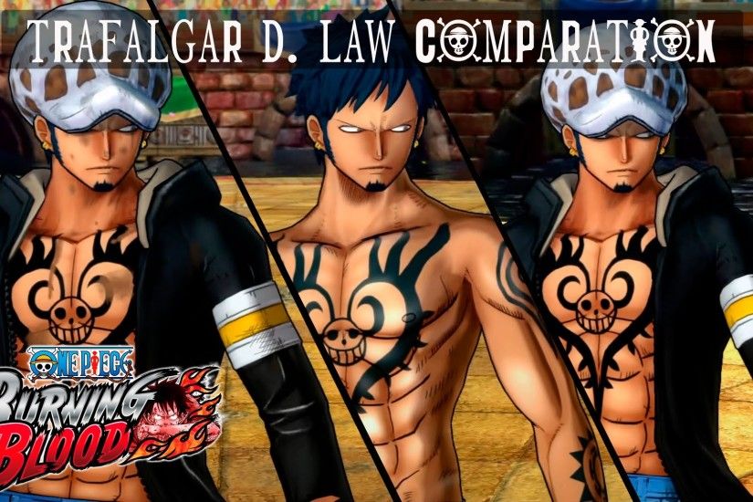 All Combos Trafalgar D. Law Wanted Pack DLC One Piece Burning Blood
